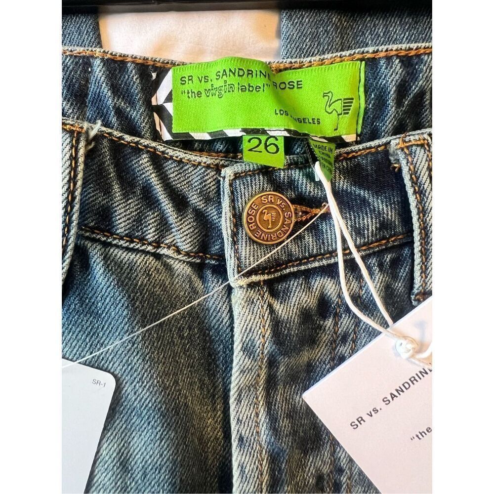 Sandrine Rose Ripped Jeans Size 26 -10 - Picture 7 of 7